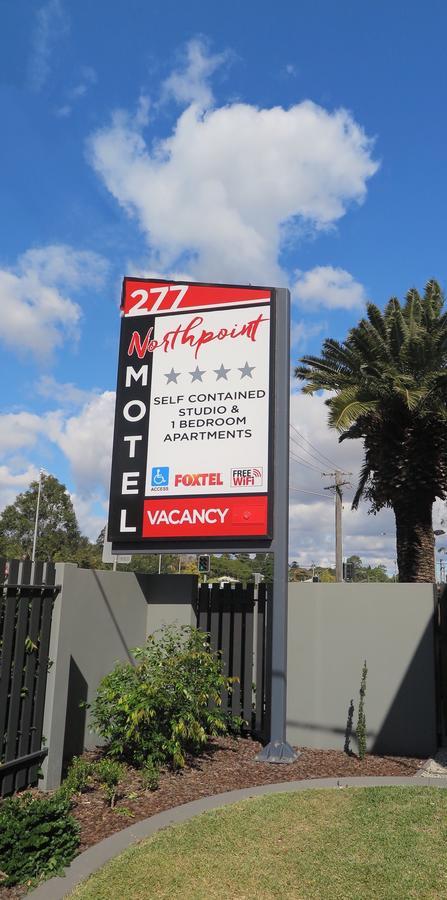 Northpoint Motel Apartments Toowoomba Eksteriør bilde